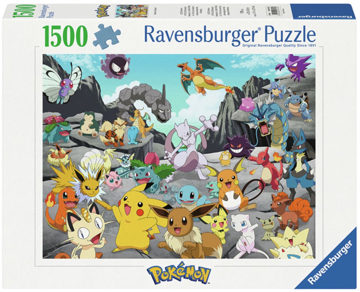 Ravensburger puzzle Pokémon classiques