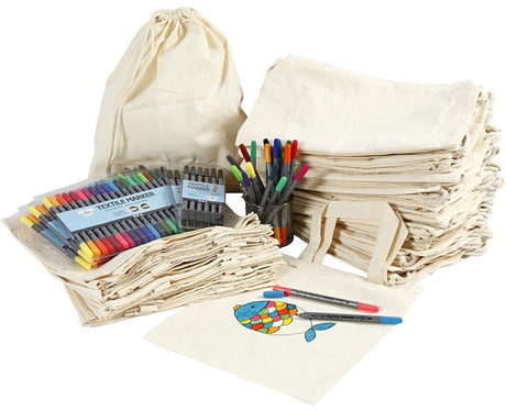 Entreprise créative https : www.cchobby.nl group set-hobbyset-shoe-and-carrier-bags-with-pins-size-27-5x30-cm-diverse-colours-1-set