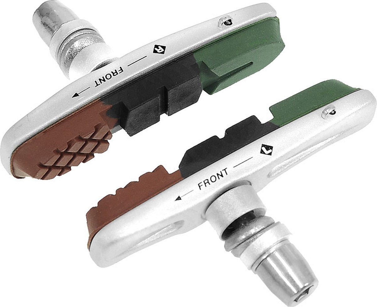 Trivio - jeu de plaquettes de frein vtt 955vc 72mm triple composé