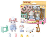 Familles Sylvanian 5805 l'heure du bain moussant frère soeur