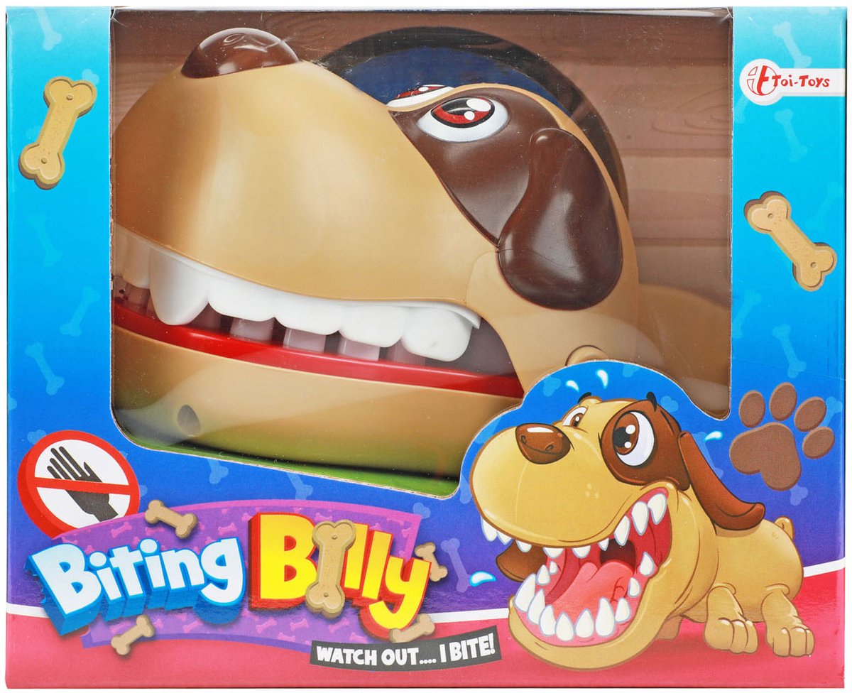 Toi-toys, jeu d'enfant, Billy mordant