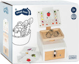 Petit pied - Balance en bois frais