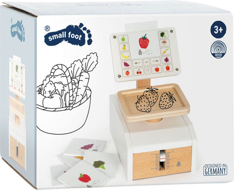 Petit pied - Balance en bois frais