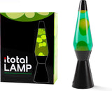 Itotal lavalamp noir vert, 40 cm