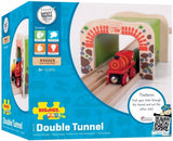 Bigjigs Rails en bois - Double-Track Tunnel
