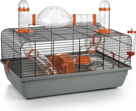Beeztees astro - cage pour rongeurs - noir - 58x38x29 cm