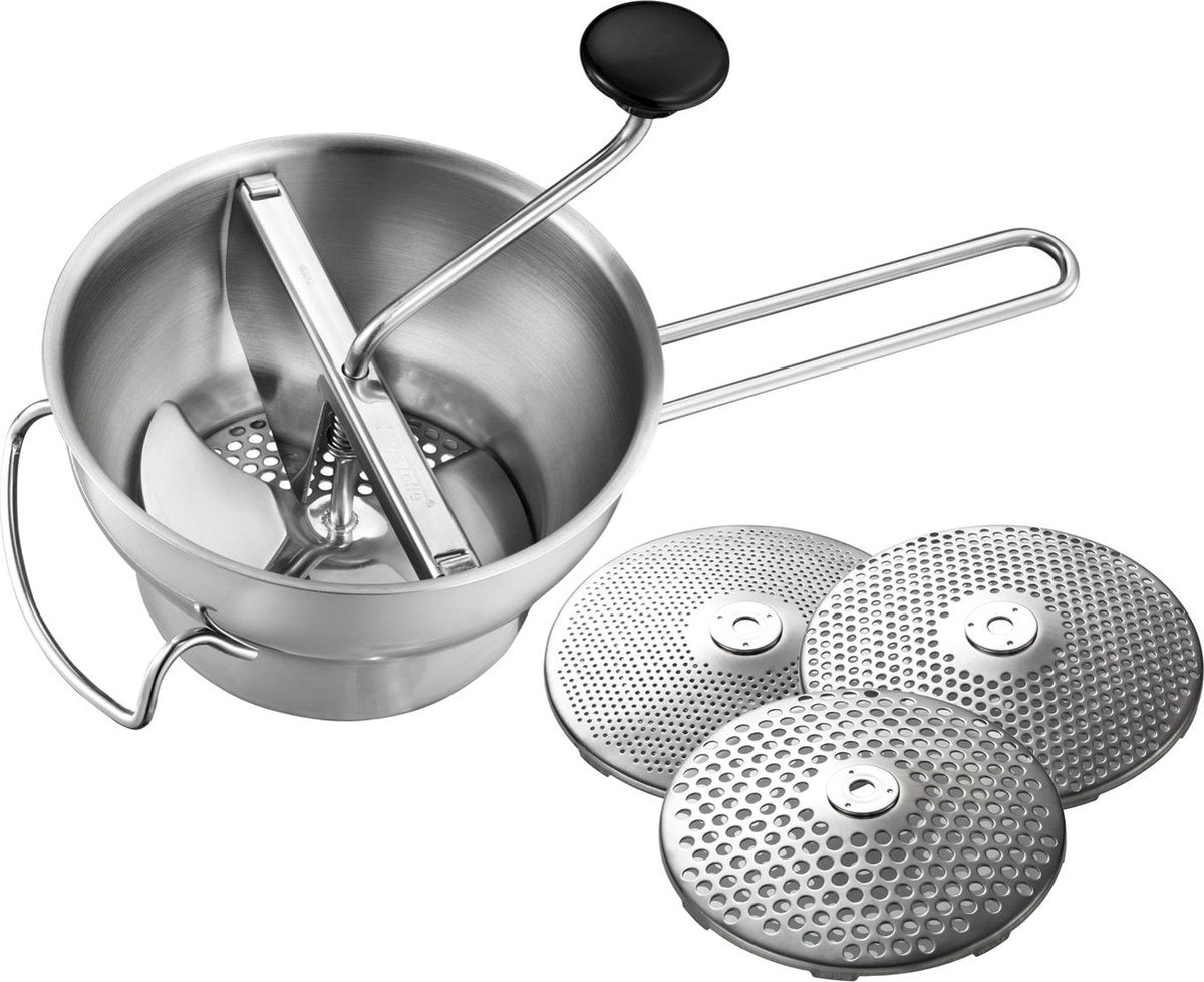 Passoire Gefu flotte lotte – 2 litres – dont 3 disques – inox