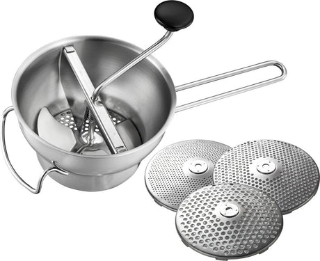Passoire Gefu flotte lotte – 2 litres – dont 3 disques – inox