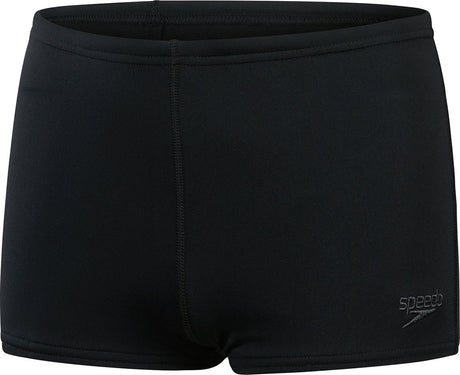 Speedo endurance+ aquashort maillot de bain sport garçon - noir