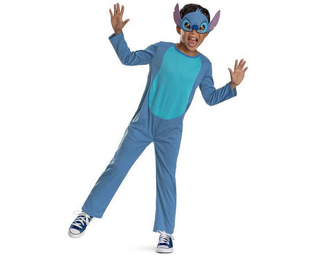 Déguisement Disney - Lilo Stitch, costume Stitch Basic Plus, taille XS (3-4 ans), enfant