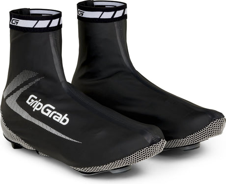 Gripgrab - raceaqua couvre-chaussures de vélo de course imperméables aero cyclisme pluie couvre-chaussures de vélo - noir - unisexe - taille m (40 41)