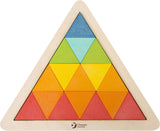 Puzzle mosaïque en bois du monde classique, 67 pcs.