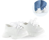 Baskets Corolle blanches pour poupée, 36cm