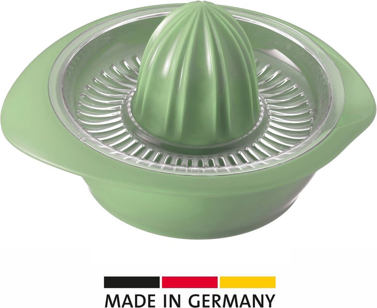 Presse-agrumes Westmark avec réservoir à jus, diamètre : 18,7 cm, capacité : 350 ml, plastique, limetta, vert menthe, 3091227m