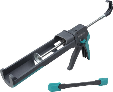 Wolfcraft - pistolet à calfeutrer avec spatule à calfeutrer - mastic avec fer à calfeutrer - 8682060