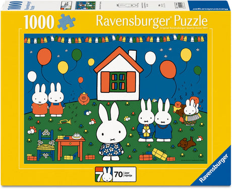 Ravensburger puzzle Miffy 70 ans, 1000 pcs.