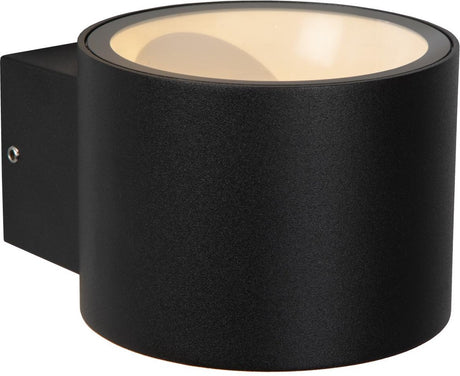 Lucide oxford - applique intérieure extérieure - 1xg9 - ip54 - noir