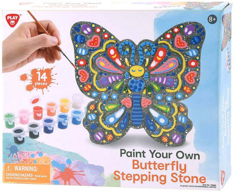 Playgo peignez votre propre papillon en ciment - 14 pcs.
