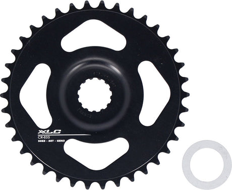 Plateau XLC CR-E05 - Bosch Gen3 - 38 dents - aluminium - noir