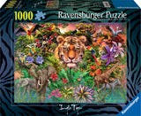Ravensburger puzzle tigre de la jungle, 1000 pcs.