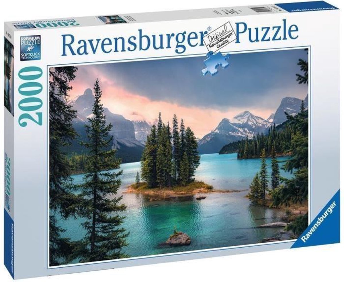 Puzzle Ravensburger Spirit Island - Canada - 2000 morceaux de paysage.