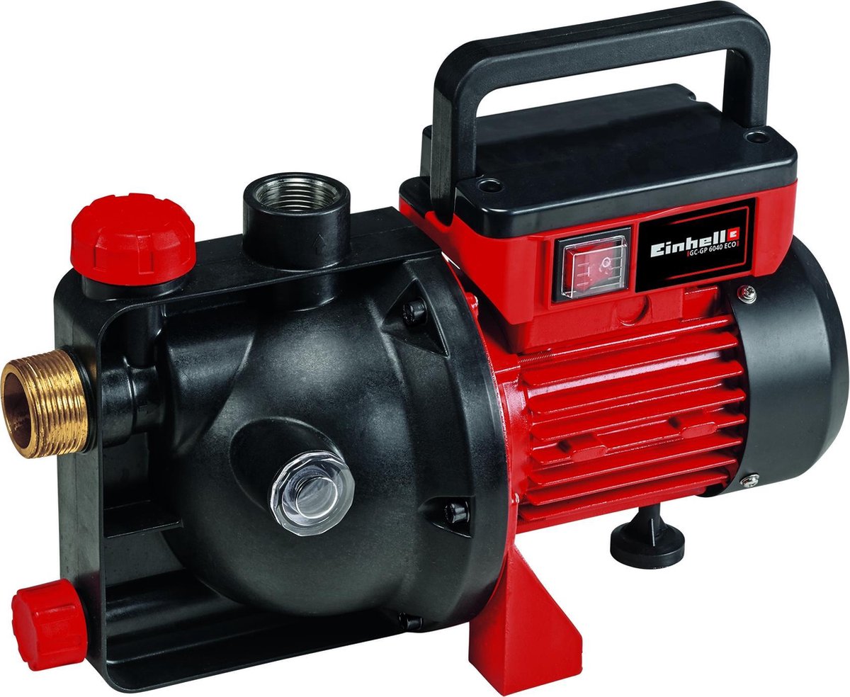 Pompe de jardin électrique Einhell gc-gp 6040 eco - 600 w - 4000 l h - 3,6 bar - max. hauteur de refoulement : 36 m - max. hauteur d'aspiration : 8 m
