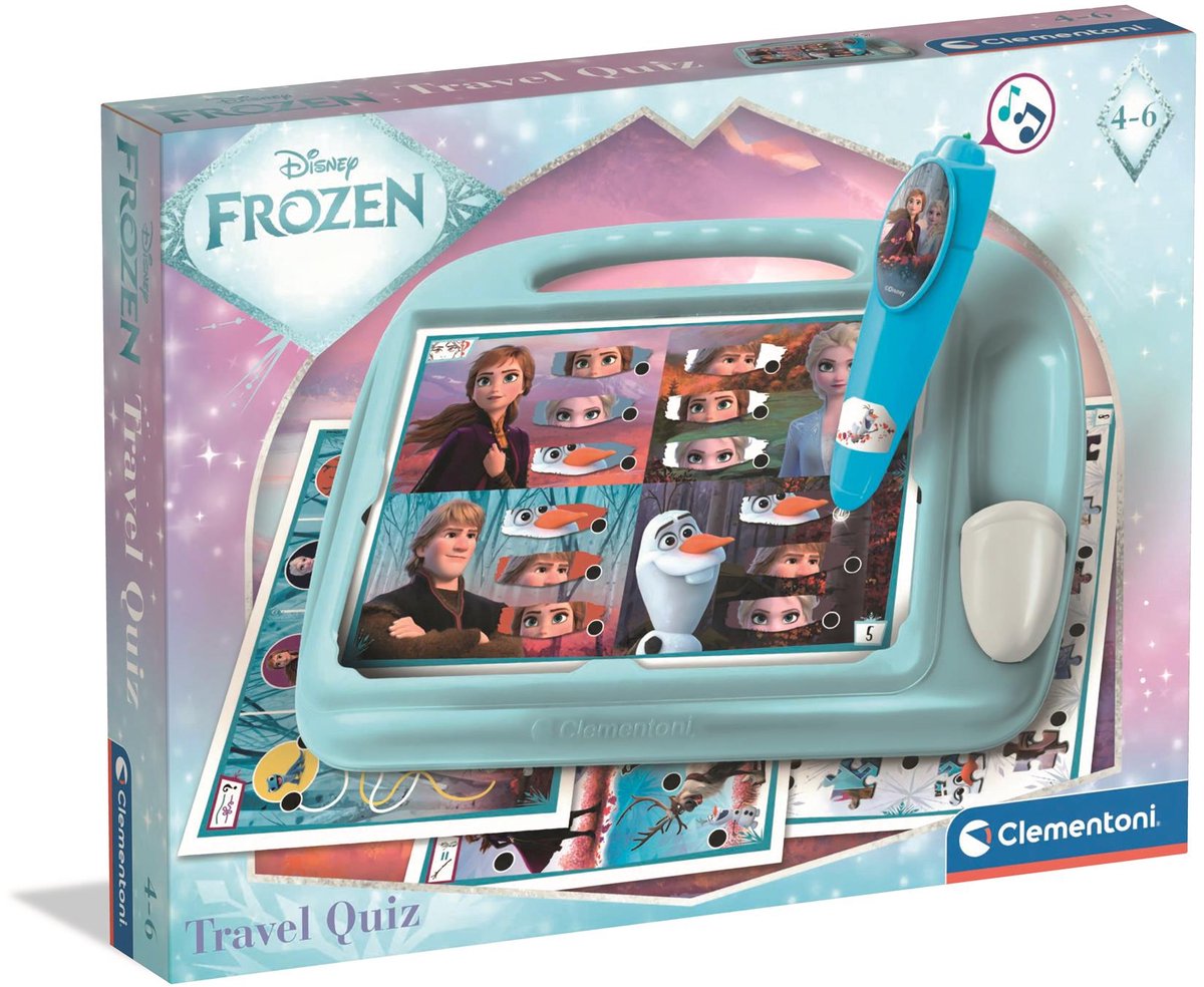 Clementoni, jeu de voyage La Reine des Neiges