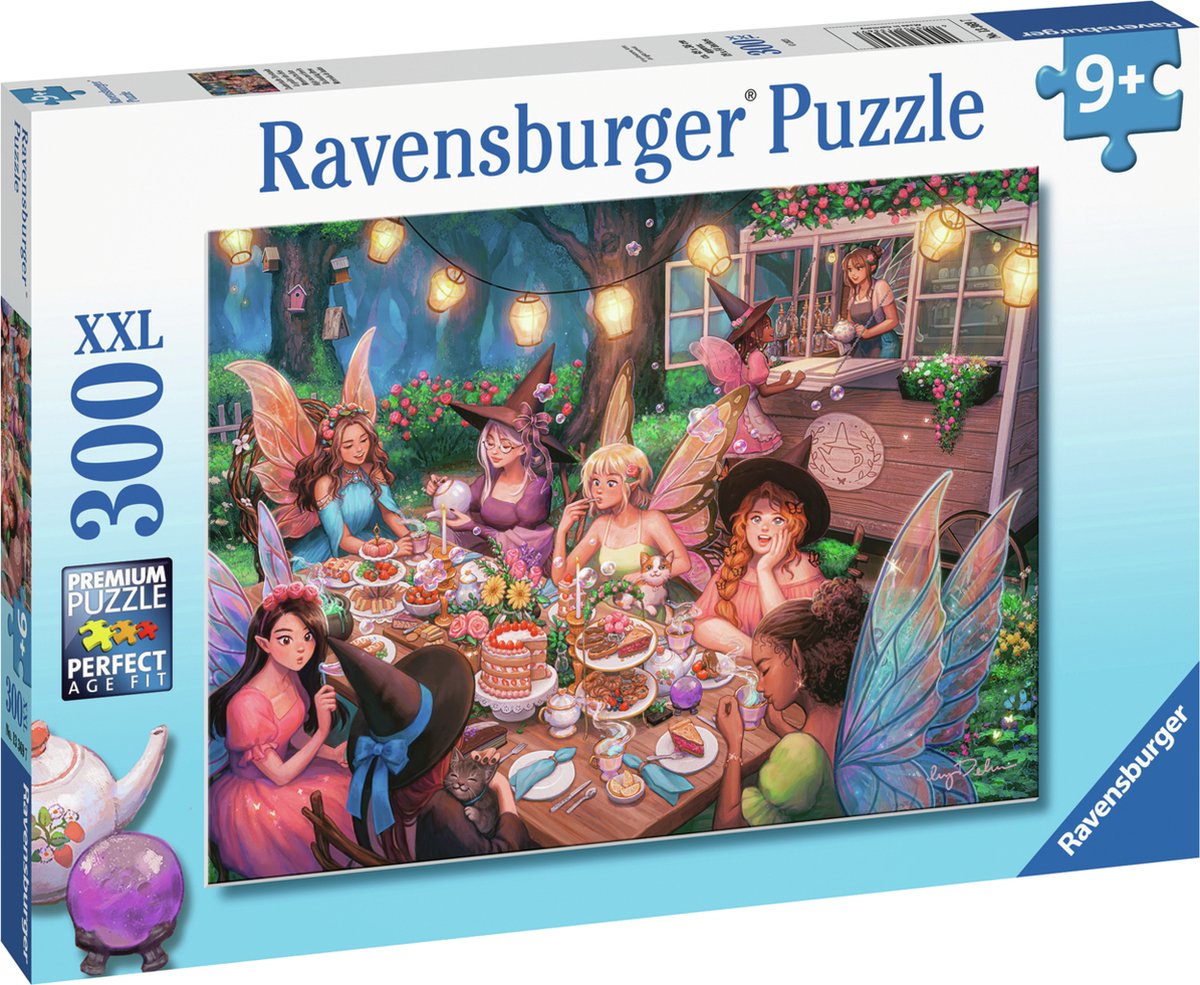 Ravensburger puzzle goûter avec des fées, 300 pcs.