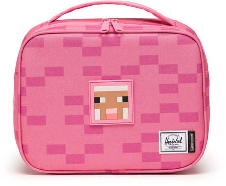 Herschel minecraft pop quiz boîte à lunch petit - mouton rose