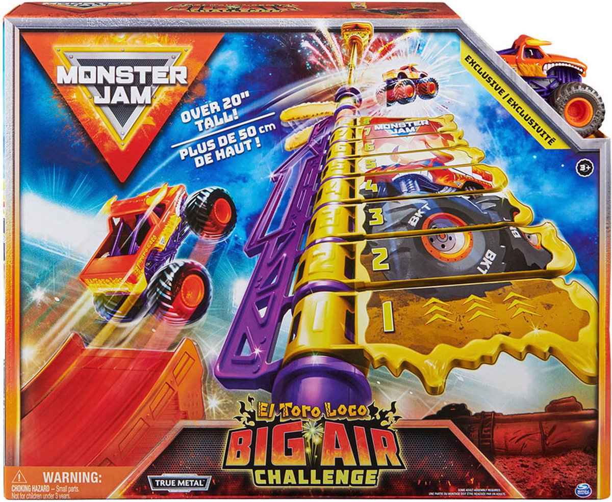 Spin Master Monster Jam El El Toro Loco's Air Challenge