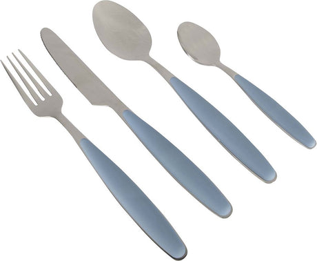 Couverts Gimex color line - bleu - 16 pièces