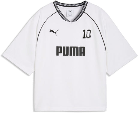 T-shirt femme Puma sport casual jersey - blanc