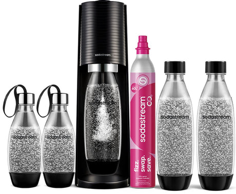 Machine à eau gazeuse Sodastream terra gigapack - noir