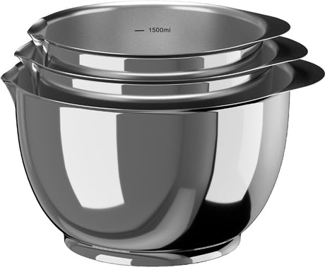 Ensemble de bols Rosti Margrethe 3 pcs. acier