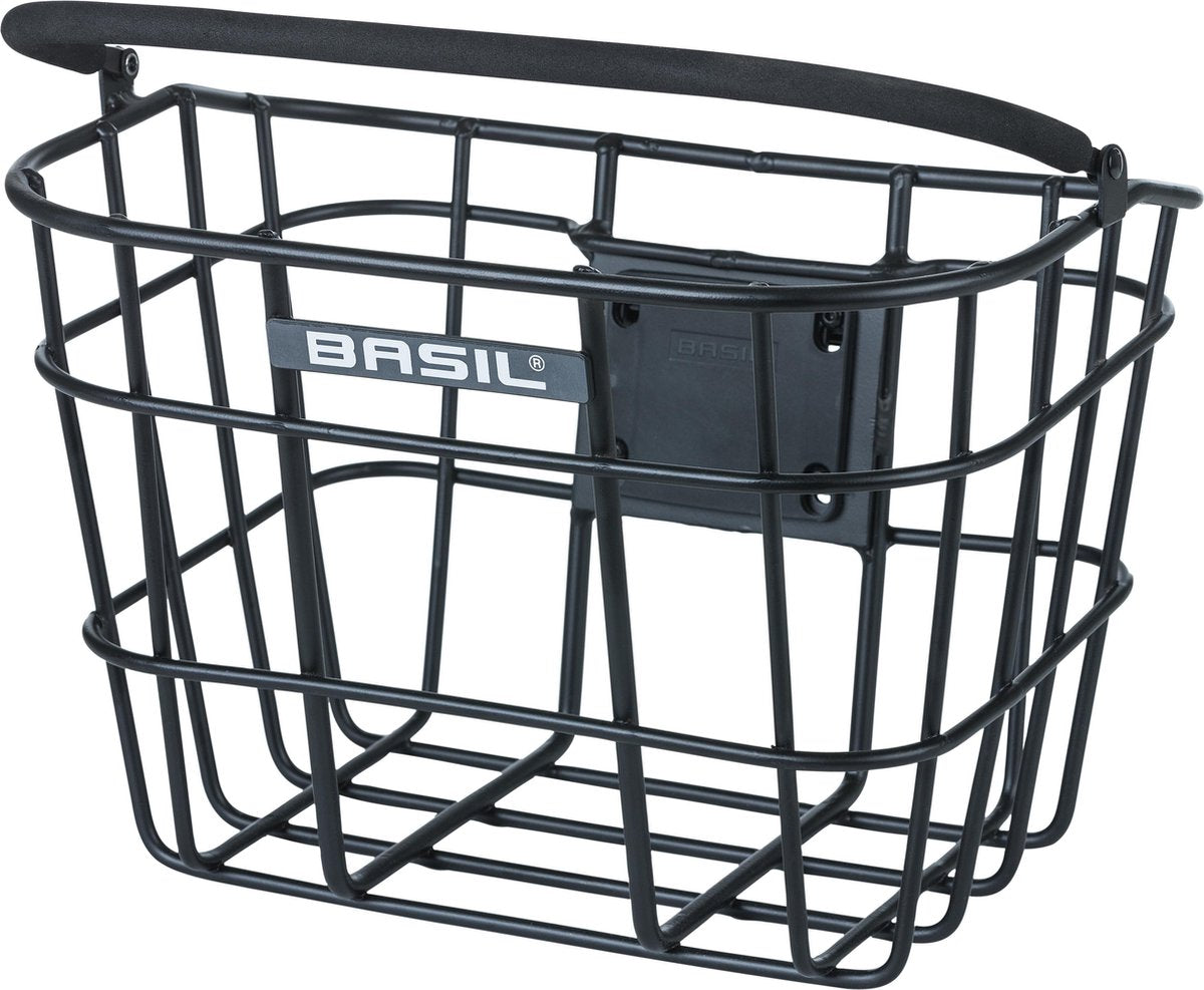 Basil Bremen Alu Kf - Panier à vélo - First - Black