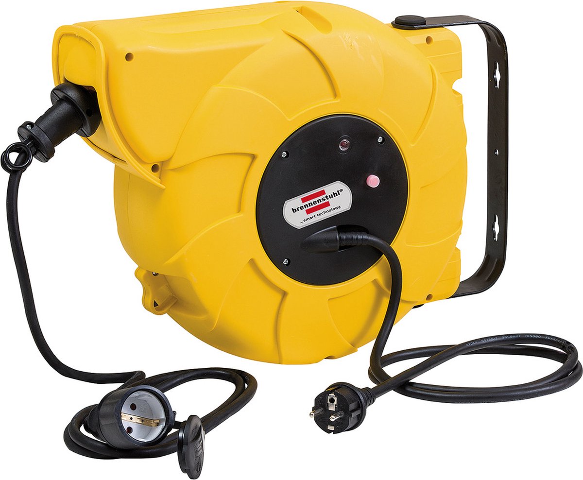Brennerstuhl enrouleur de câble automatique ip44 16+2m h07rn-f 3g1.5 *fr* broche masse