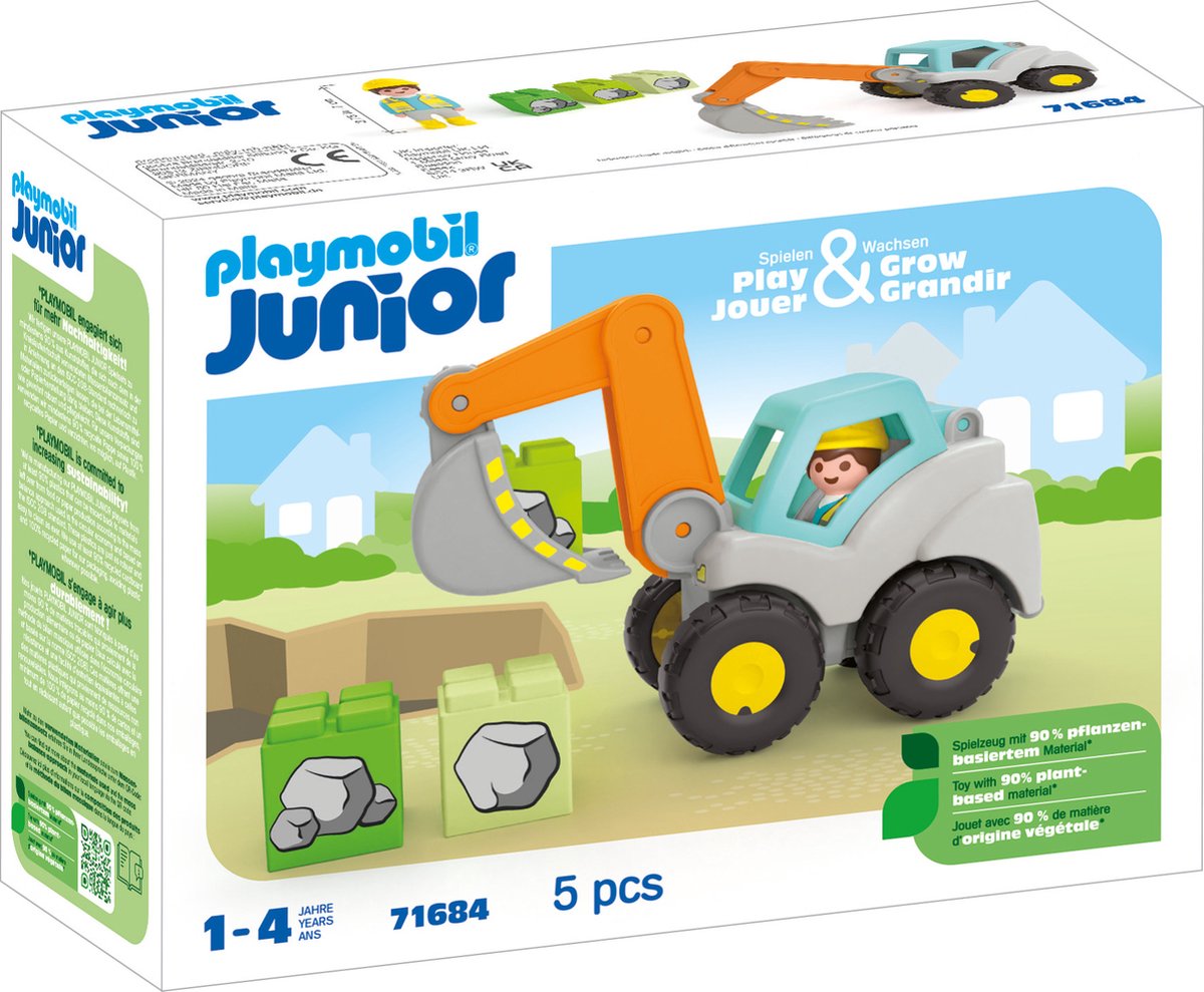 Playmobil 71684 tractopelle junior