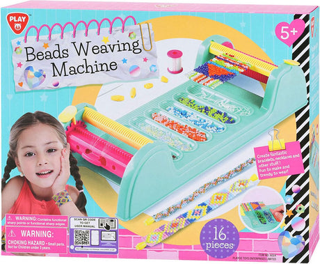 Playgo fabrique votre propre ensemble de machines à tisser les bracelets - 16 pcs.