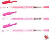 Sakura moonlight lot de 3 stylos gel bonbons