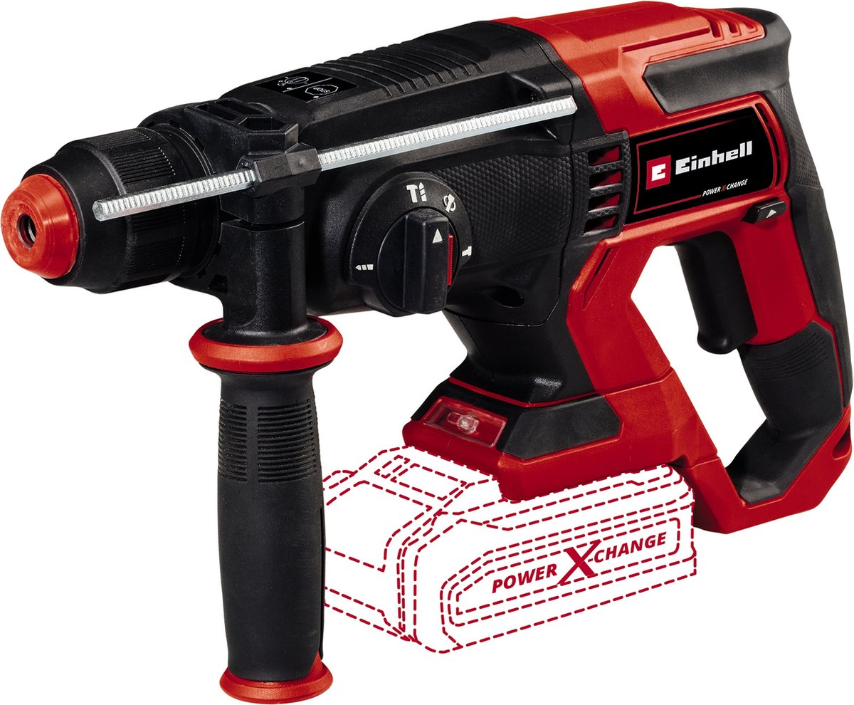 Perceuse à percussion sans fil Einhell te-hd 18 20 li solo - puissance