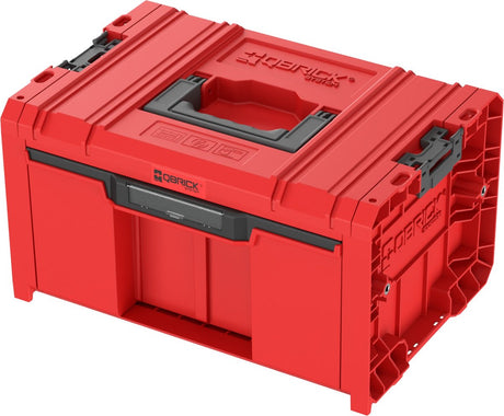 Qbrick system qbrick system pro tiroir 1 boîte à outils 2.0 basic rouge ultra hd boîte à outils sur mesure 450 x 310 x 244 mm 12 l