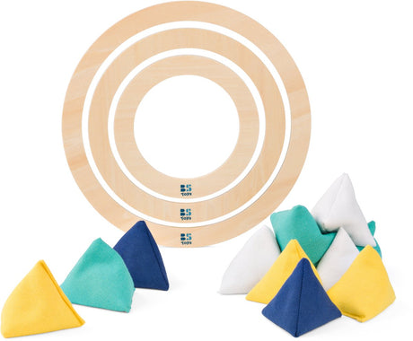 Bs toys – trigo – buitenspel – ringwerpspel van fsc hout en stof – vanaf 6 jaar