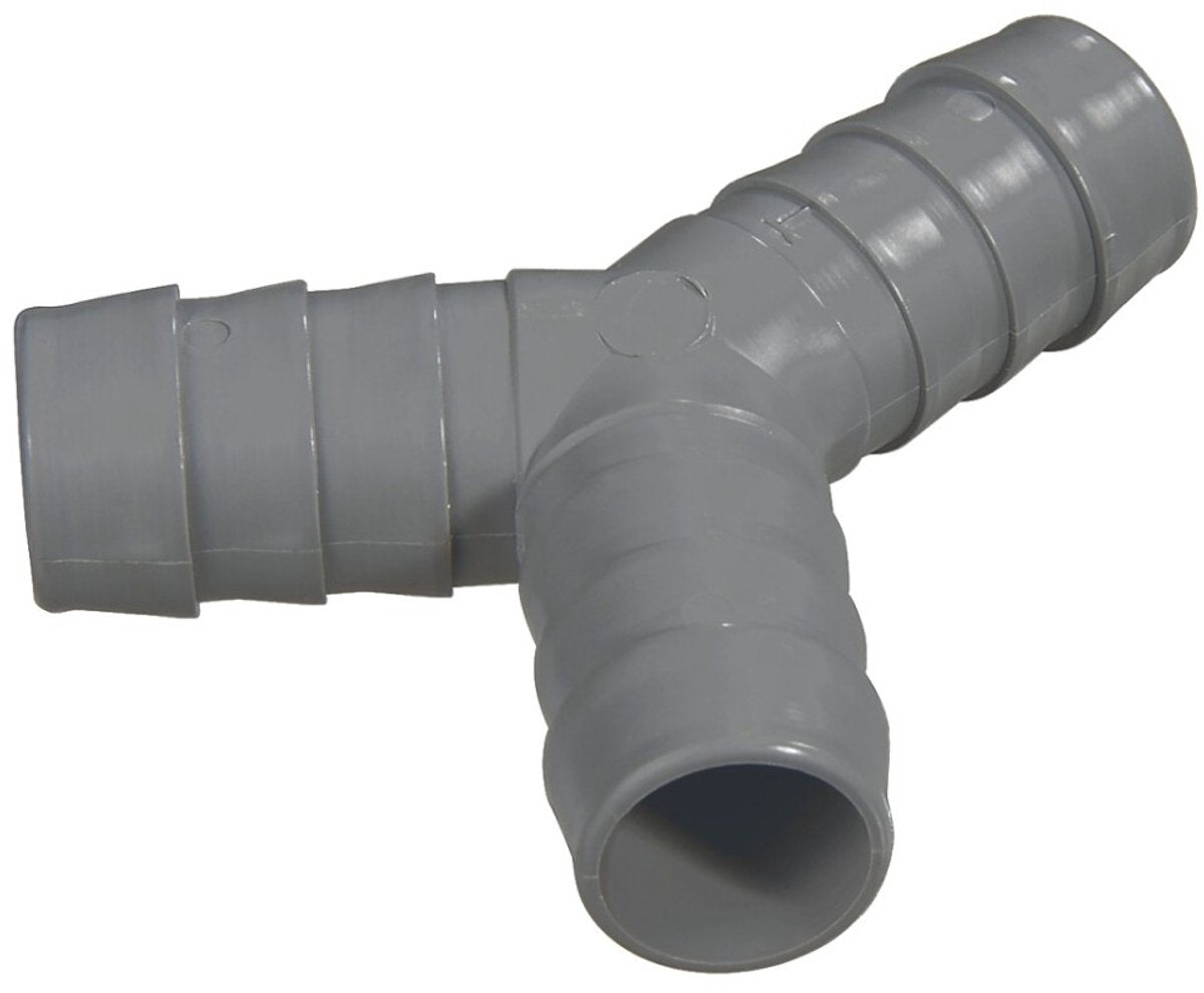 Xavax connecteur en Y pour tuyaux de vidange 20 mm gris