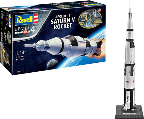 Revell maquette véhicule militaire - 04909 Apollo Saturn V plastique - 1:144 - modélisme