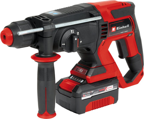 Perceuse à percussion sans fil Einhell te-hd 18 20 li (1x4,0ah) (rouge noir, avec 1x batterie power x-change 4,0 ah et chargeur)