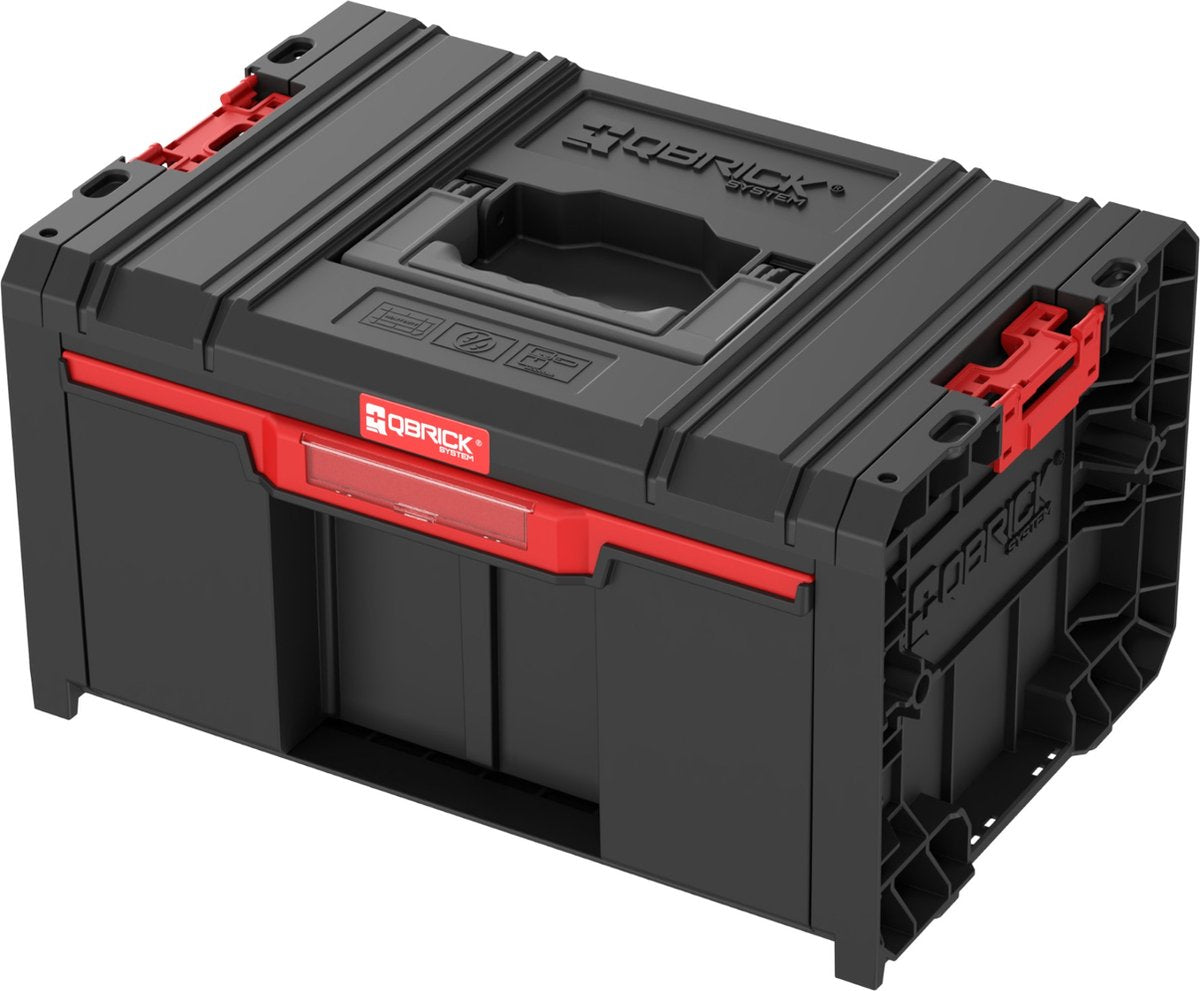 Système Qbrick qbrick system pro tiroir 1 boîte à outils 2.0 boîte à outils de base 450 x 310 x 244 mm 12 l