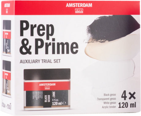 Amsterdam medium prep en prime set | 4 x 120 ml