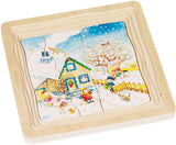 GOKI 4-couches Puzzle Seasons, 54st.