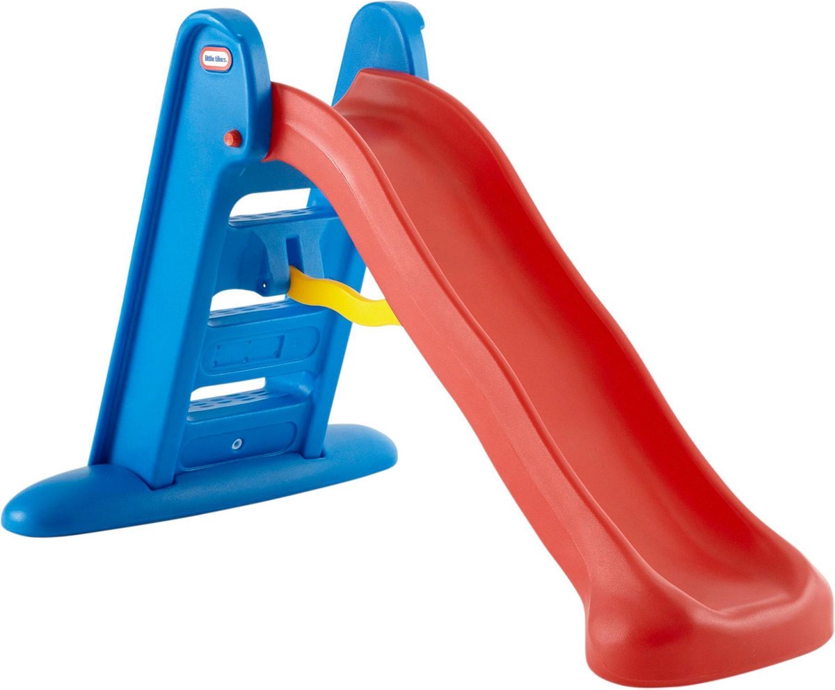 Toboggan Little Tikes grand toboggan - tout-petit - pour l'extérieur - bleu rouge