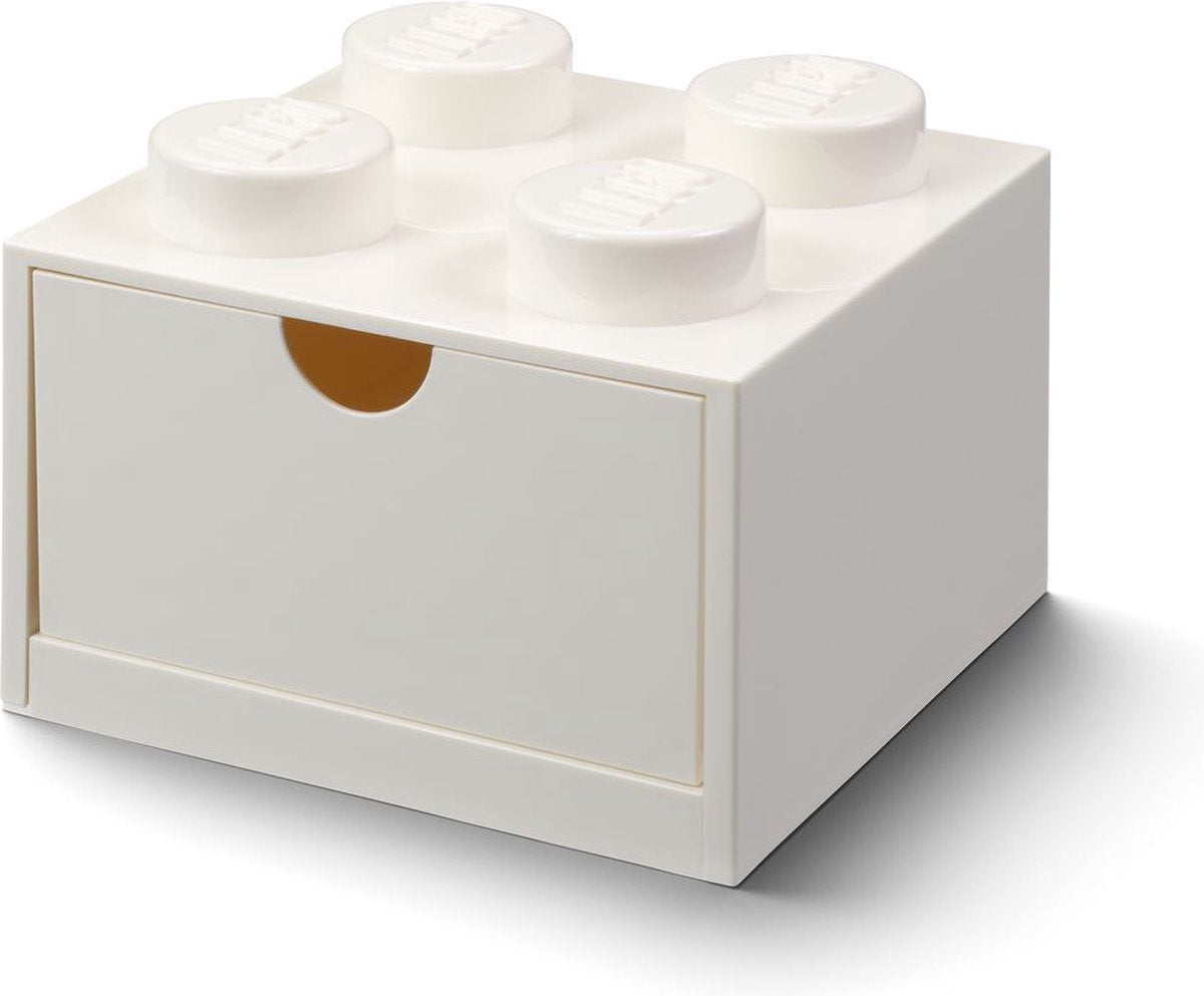 Tiroir en brique lego chambre copenhague 4 blanc